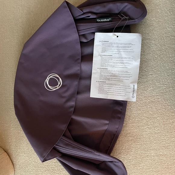 Bugaboo Fox 5 Sun Canopy - Purple - Picture 3 of 4